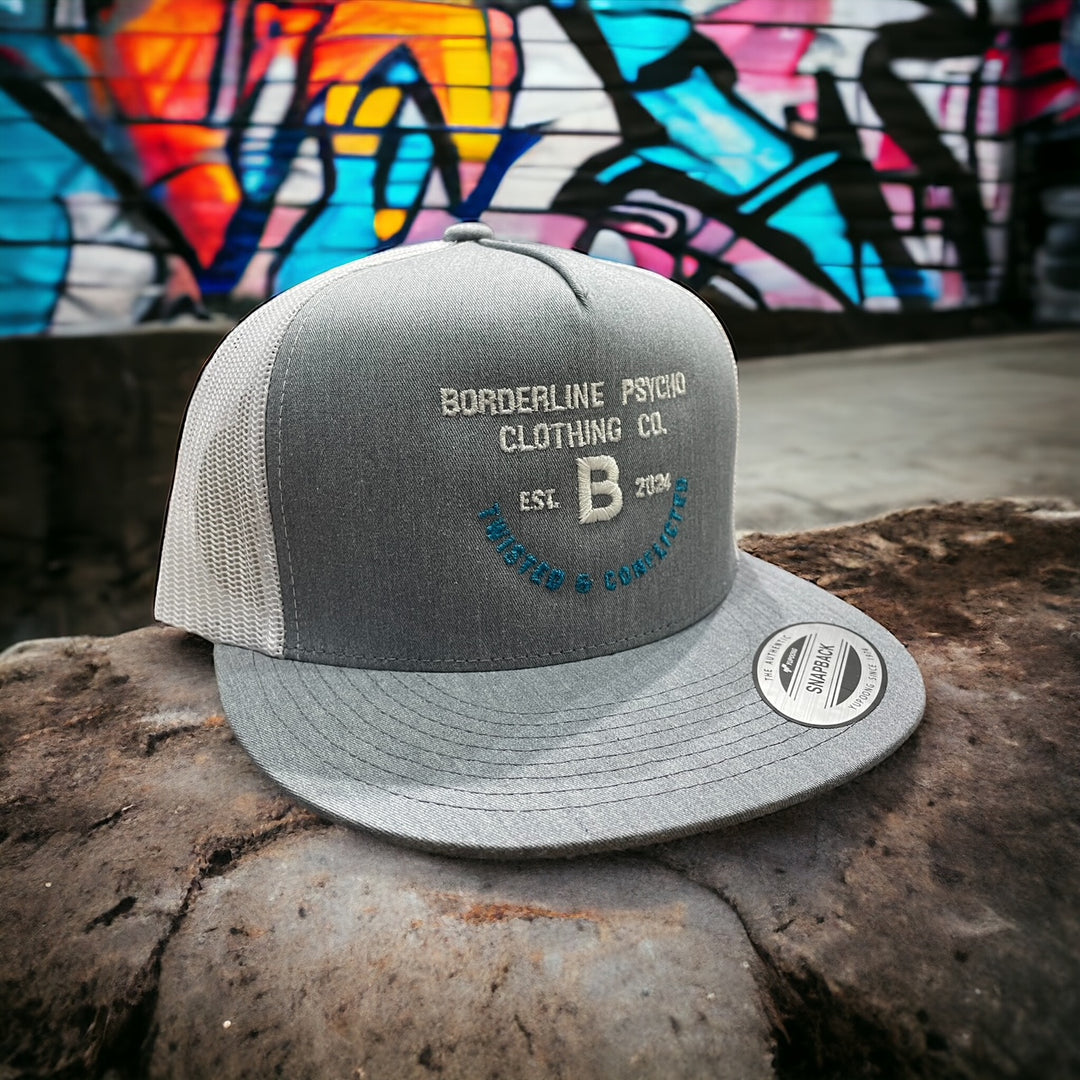 Borderline Psycho Branded - Five-Panel Classic Trucker Cap - Classic Logo